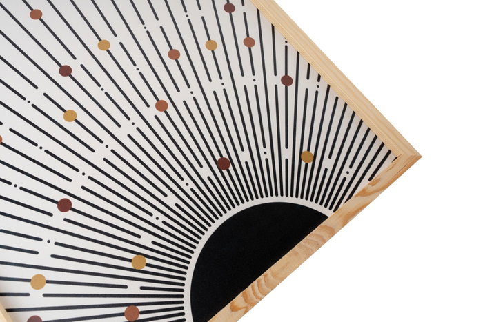 Wallity Huhu198 - Set de 3 Pinturas Decorativas en MDF de 35 x 50 cm
